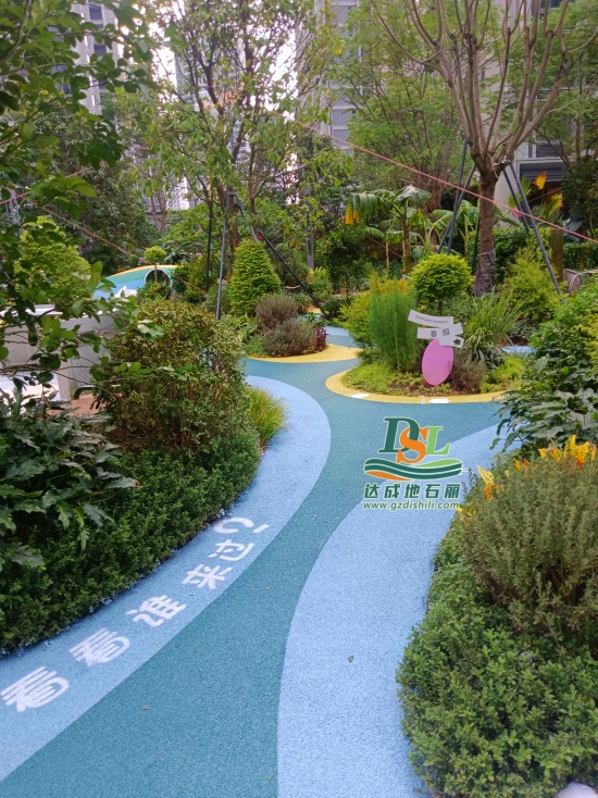 【廣州地石麗】運動場地路面升級改色施工！